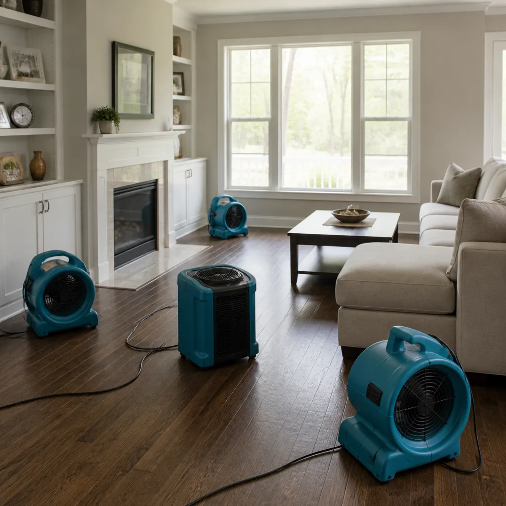 Water damage drying