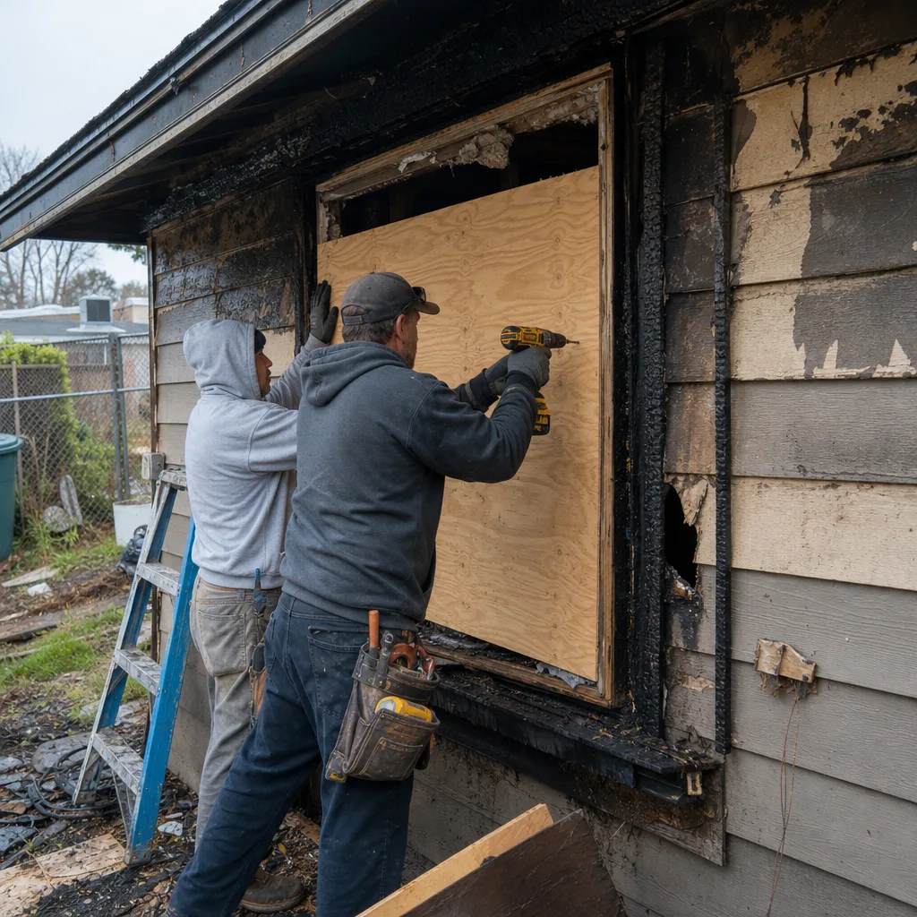 Fire Damage Restoration in Galt