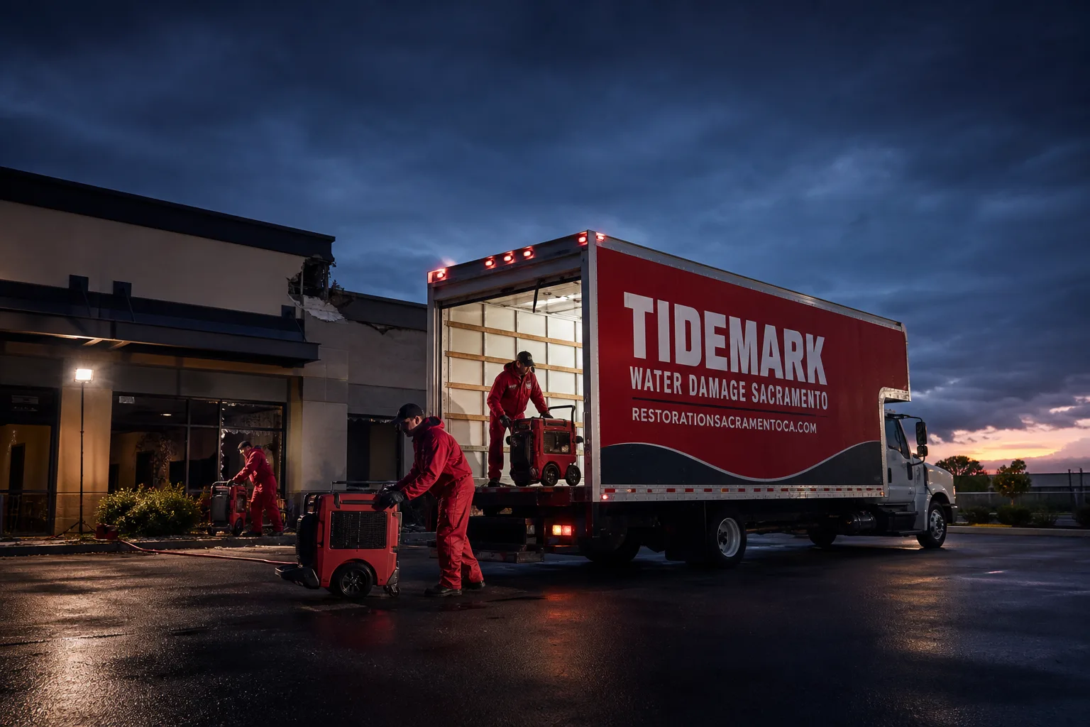 Tidemark Water Damage Sacramento damage restoration team